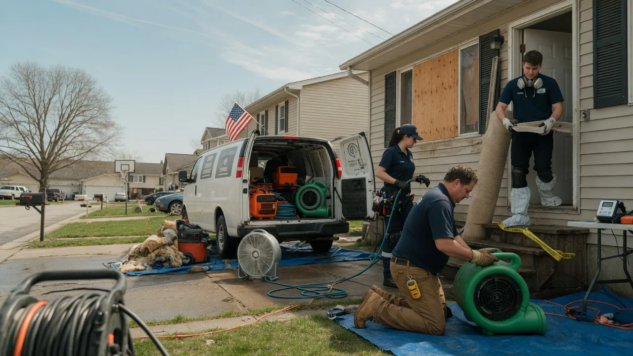 Water Damage Restoration in Dover, OK near me